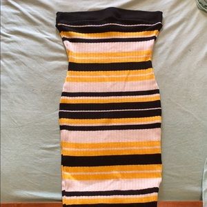 Never Worn Fitted Strapless Dress